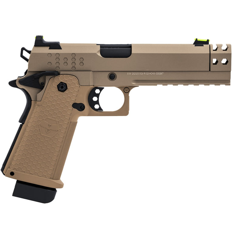 Hi-Capa HEX-C GBB Pistol (Tan)