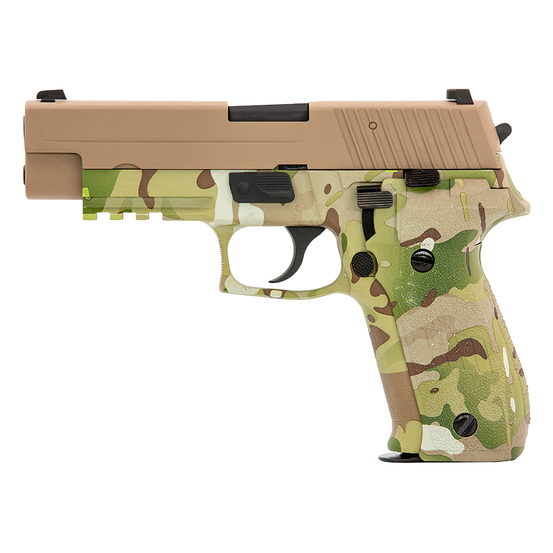R226-R GBB Pistol (HYDRO) (Tan|Camo)