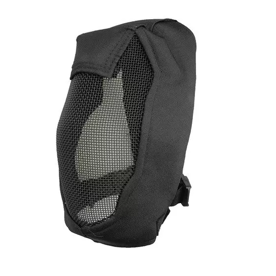 Ultimate Tactical Ventus Steel Face mask- Black-0