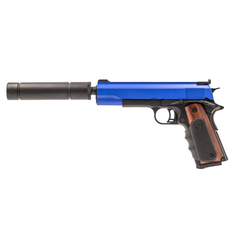 VX-9 Agency GBB Pistol (Dual Tone) (Blue|Black)