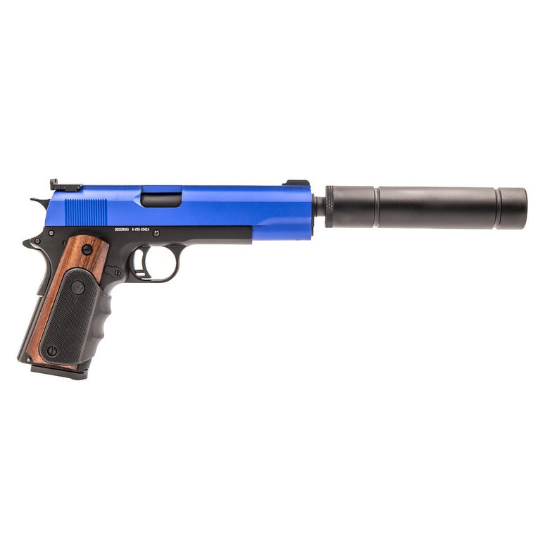 VX-9 Agency GBB Pistol (Dual Tone) (Blue|Black)