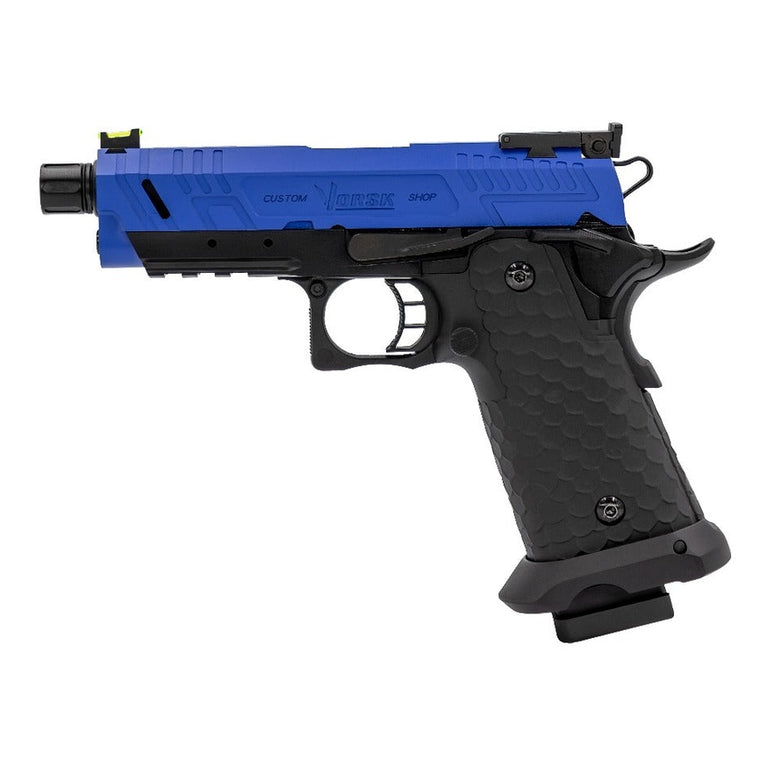 Hi-Capa CS Vengeance 3.8 Compact GBB Pistol (Dual Tone) (Blue|Black)
