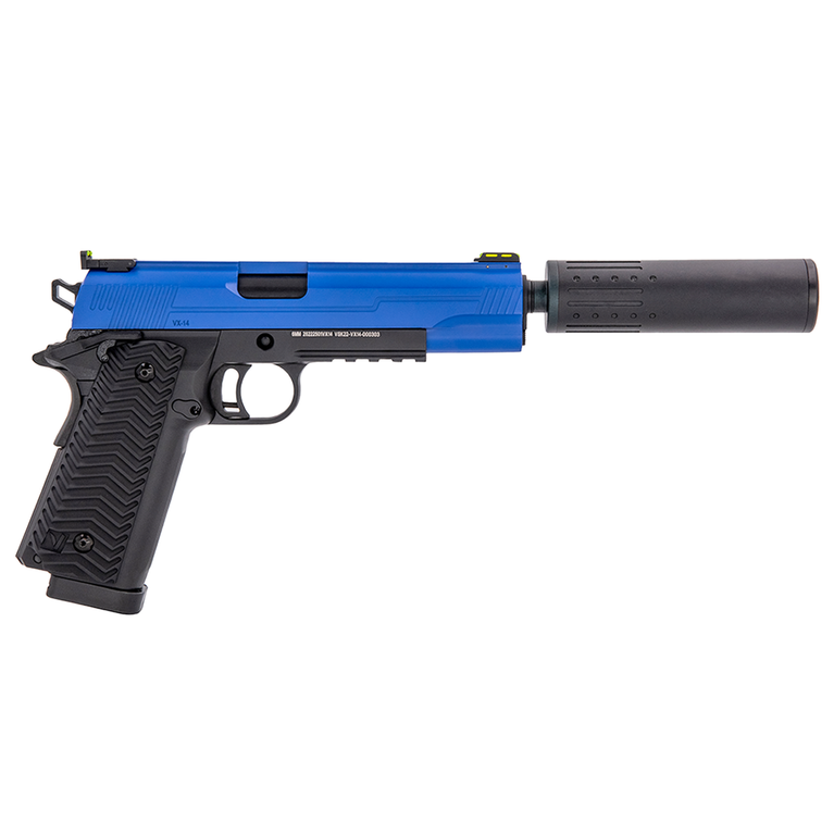 VX-14 GBB Pistol (Dual Tone) (Blue|Black)