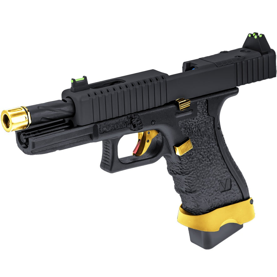 EU7-T GBB Pistol (Black) (Gold Match)
