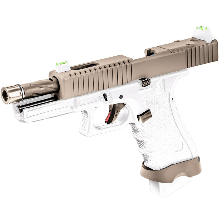 EU7-T REQUIEM GBB Pistol (Silver|White)