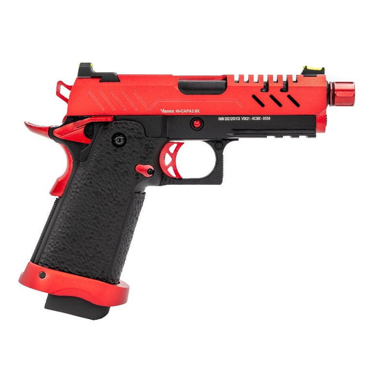 Hi-Capa 3.8 Pro GBB Pistol (Red|Black)