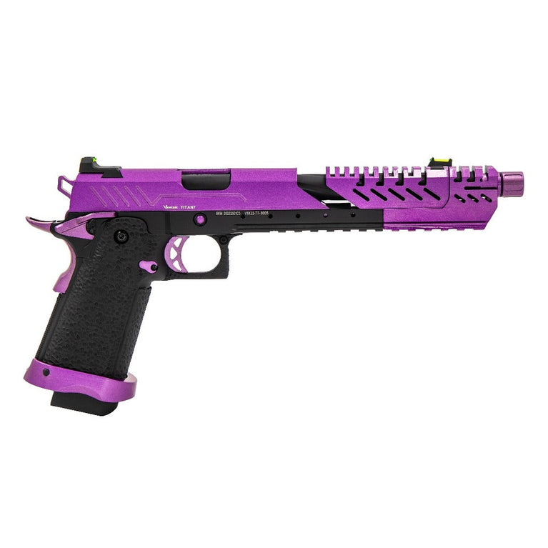 Hi-Capa 7.0 TITAN GBB Pistol (Purple|Black)