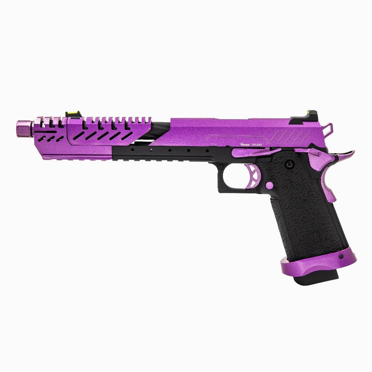 Hi-Capa 7.0 TITAN GBB Pistol (Purple|Black)