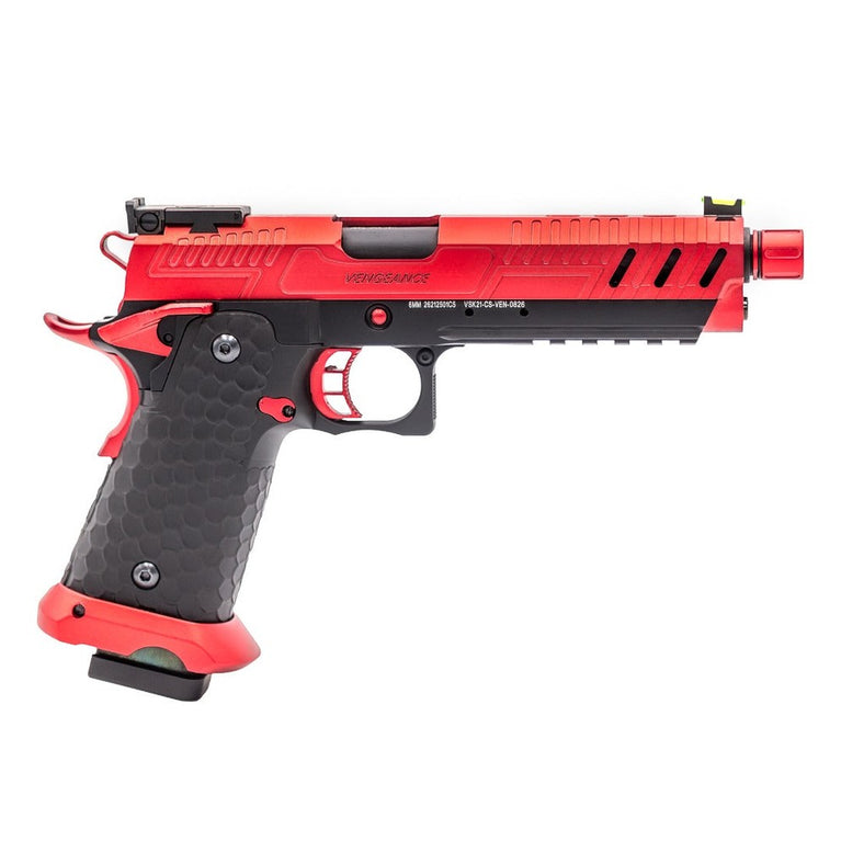 Hi-Capa CS Vengeance 5.1 GBB Pistol (Red|Black)