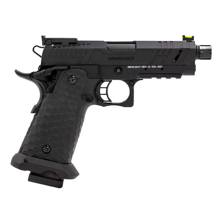 Hi-Capa CS Vengeance 3.8 Compact GBB Pistol (Black)