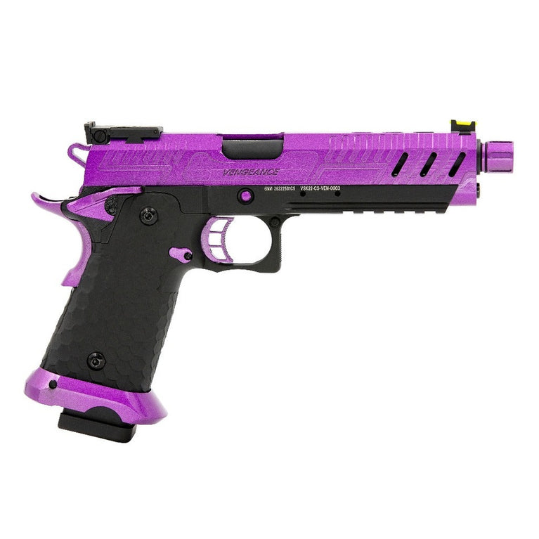 Hi-Capa CS Vengeance 5.1 GBB Pistol (Purple|Black)