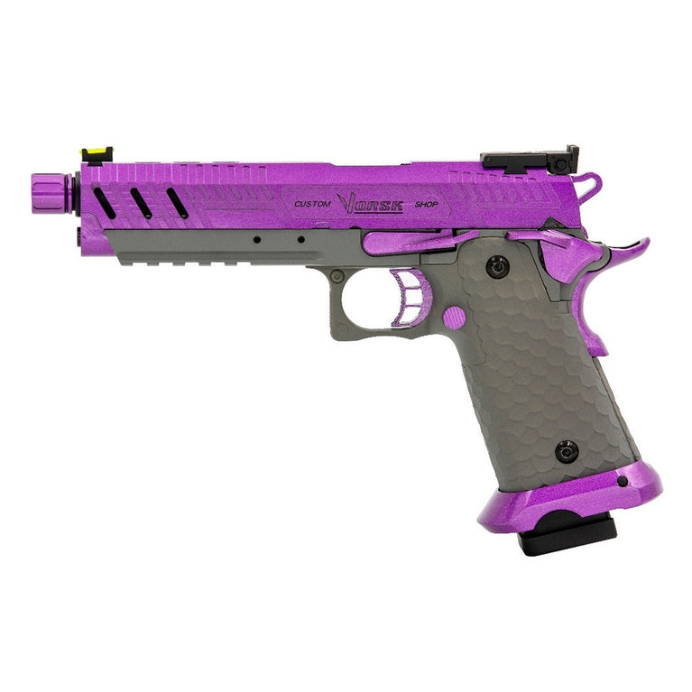 Hi-Capa CS Vengeance 5.1 GBB Pistol (Purple|Grey)