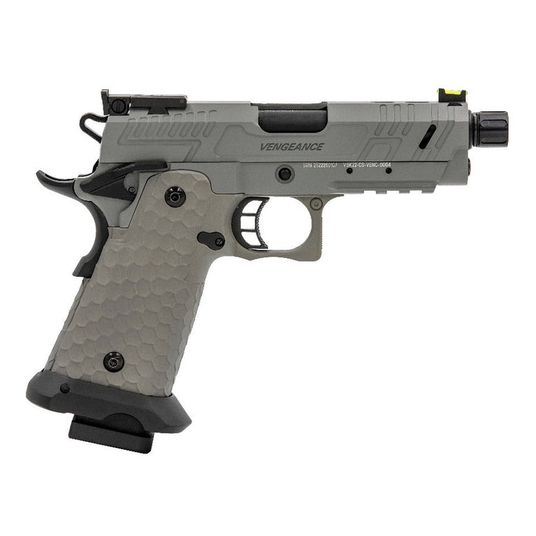 Hi-Capa CS Vengeance 3.8 Compact GBB Pistol (Grey)
