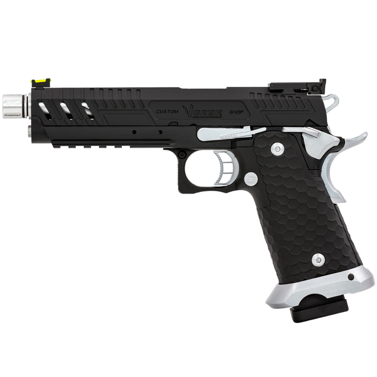 Hi-Capa CS Vengeance 5.1 GBB Pistol (Black) (Silver Match)