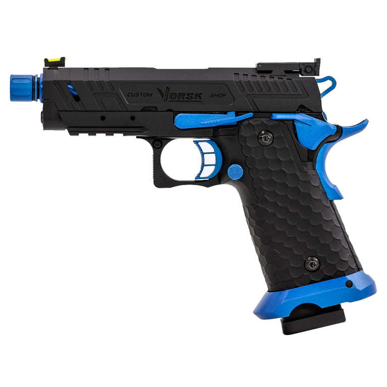 Hi-Capa CS Vengeance 3.8 Compact GBB Pistol (Black) (Blue Match)
