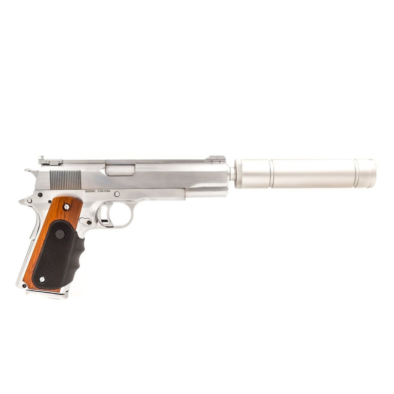 VX-9 Agency GBB Pistol (Silver)