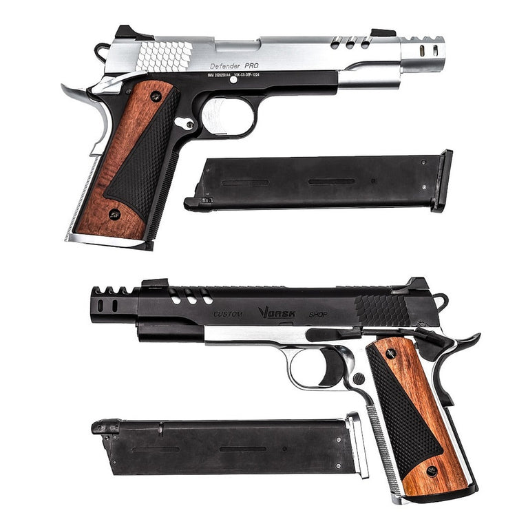 CS Defender Pro GBB Double Pack (Silver|Black)