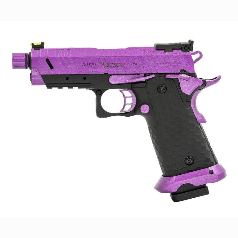 Hi-Capa CS Vengeance 3.8 Compact GBB Pistol (Purple|Black)