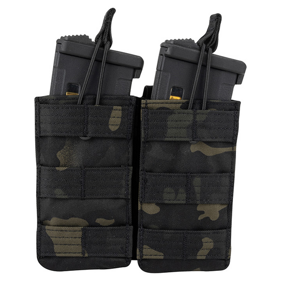Viper Tactical Quick Release Double Mag Pouch- VCam Black-0