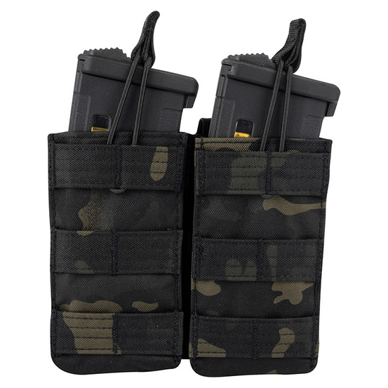 Viper Tactical Quick Release Double Mag Pouch- VCam Black-0