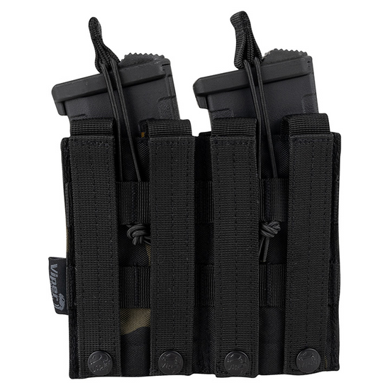 Viper Tactical Quick Release Double Mag Pouch- VCam Black-1