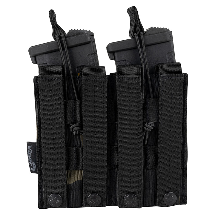 Viper Tactical Quick Release Double Mag Pouch- VCam Black-1