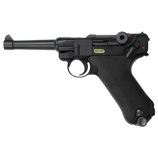 WE P08 Luger 4" GBB Pistol-0