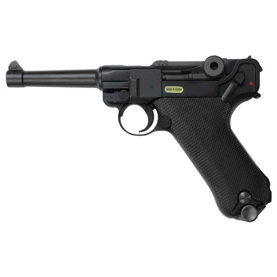 WE P08 Luger 4" GBB Pistol-0