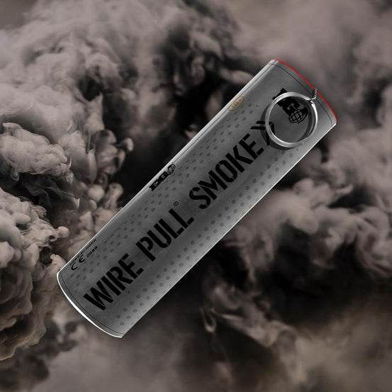 Enola Gaye WP40 Wire Pull Black Smoke grenade.-0